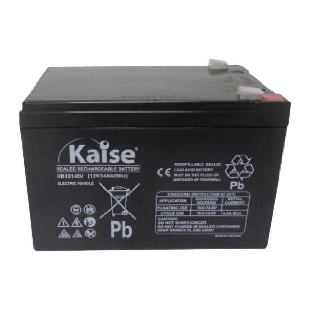 Bateria Ciclo Profundo Veículos Elétricos 12V 14Ah Kaise KB1214EV
