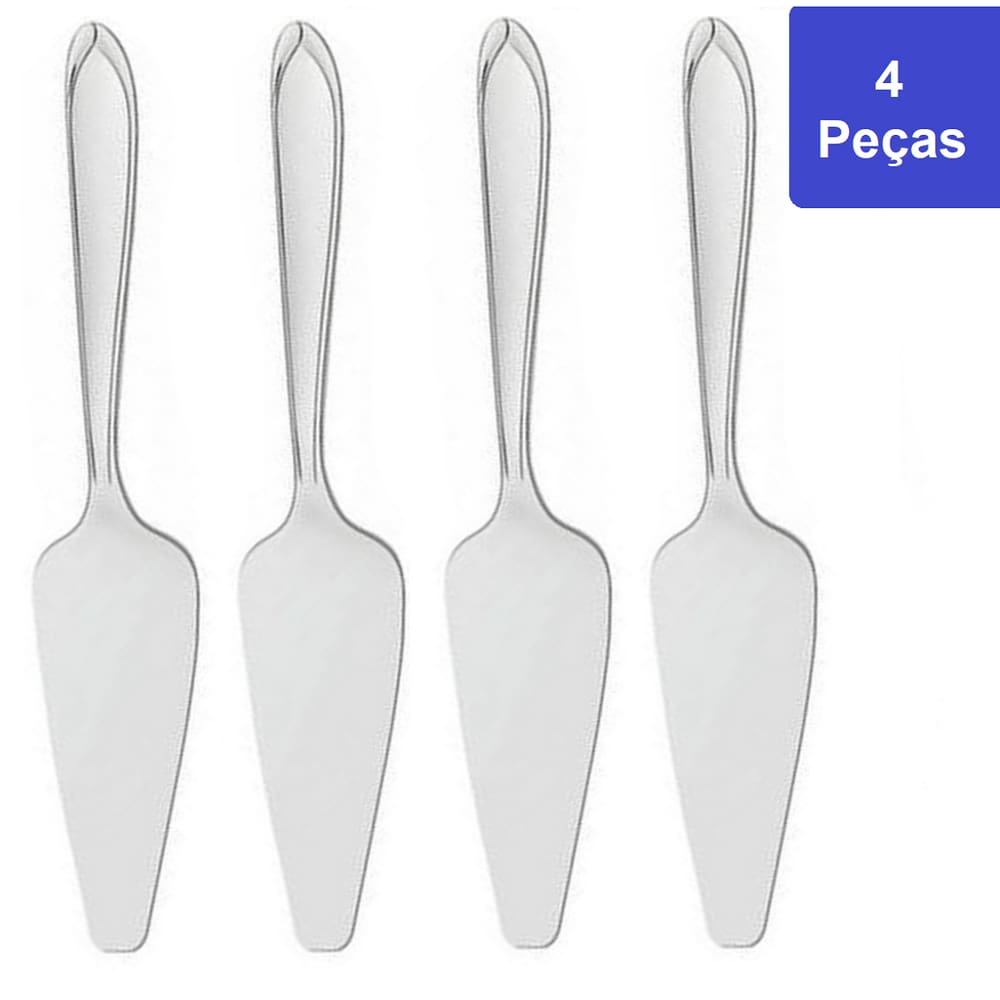 Kit 4 Espátulas Para Bolo Aço Inox Laguna Tramontina