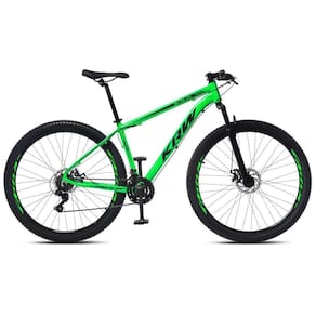 Bicicleta Aro 29 KRW Alumínio 24 Vel Freio a Disco X32