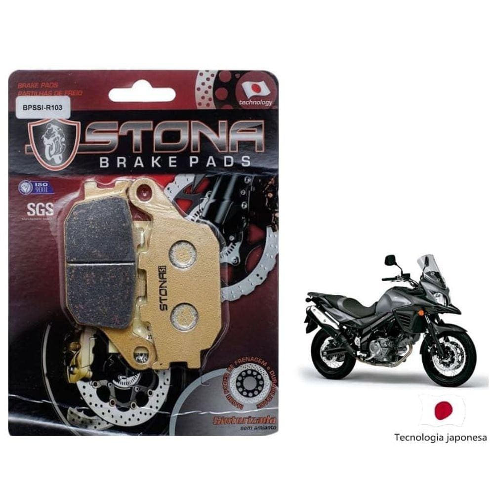 Pastilha freio traseira ST Sinter DL VStrom 650 2012 2013