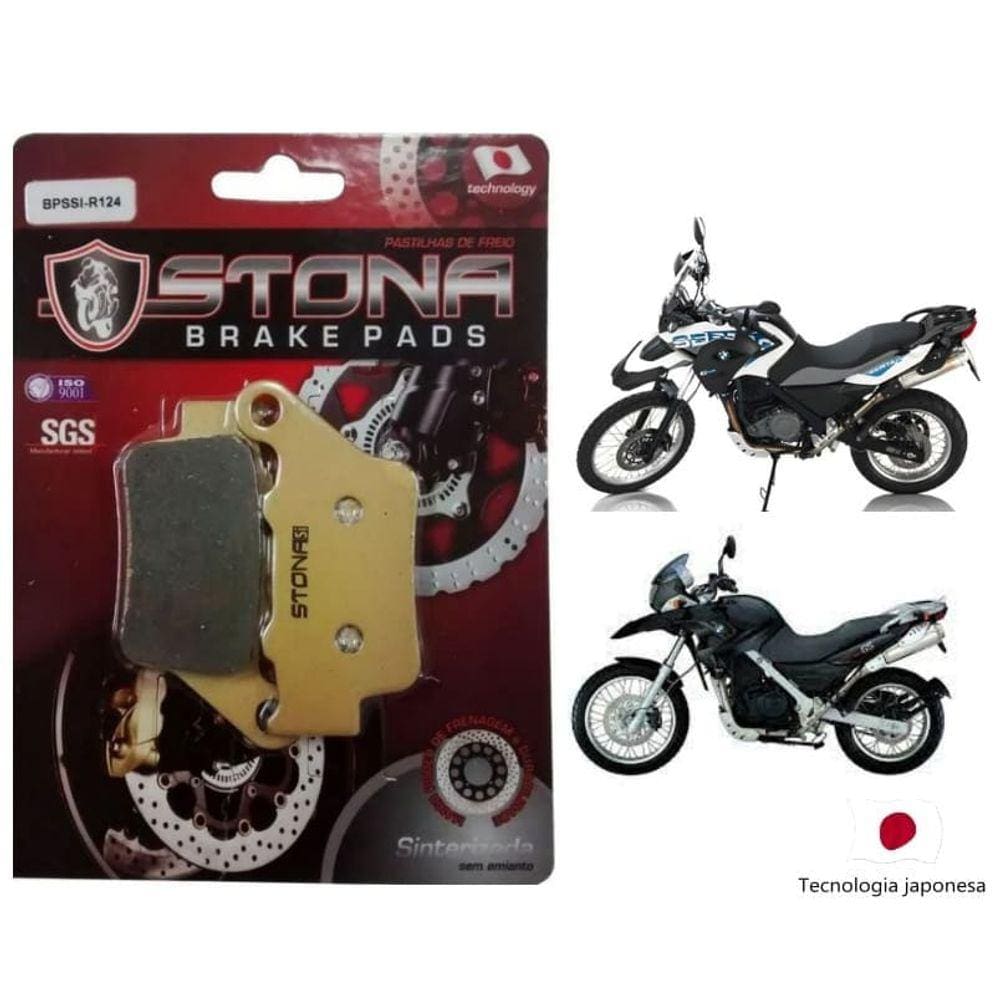 Pastilha freio traseira Stona Sinterizada Bmw F 650GS 2008+