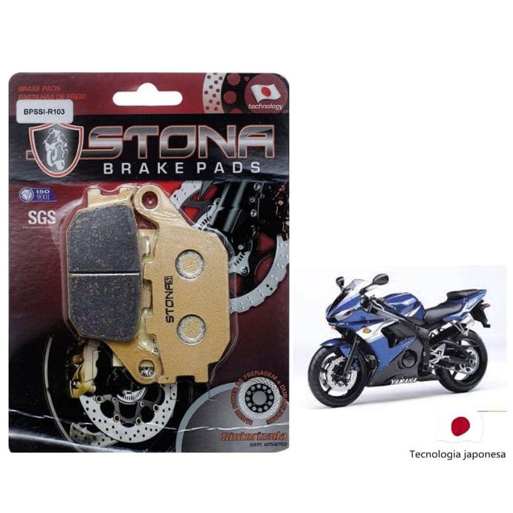 Pastilha freio traseira ST Sinterizada R6 600 2011 2012