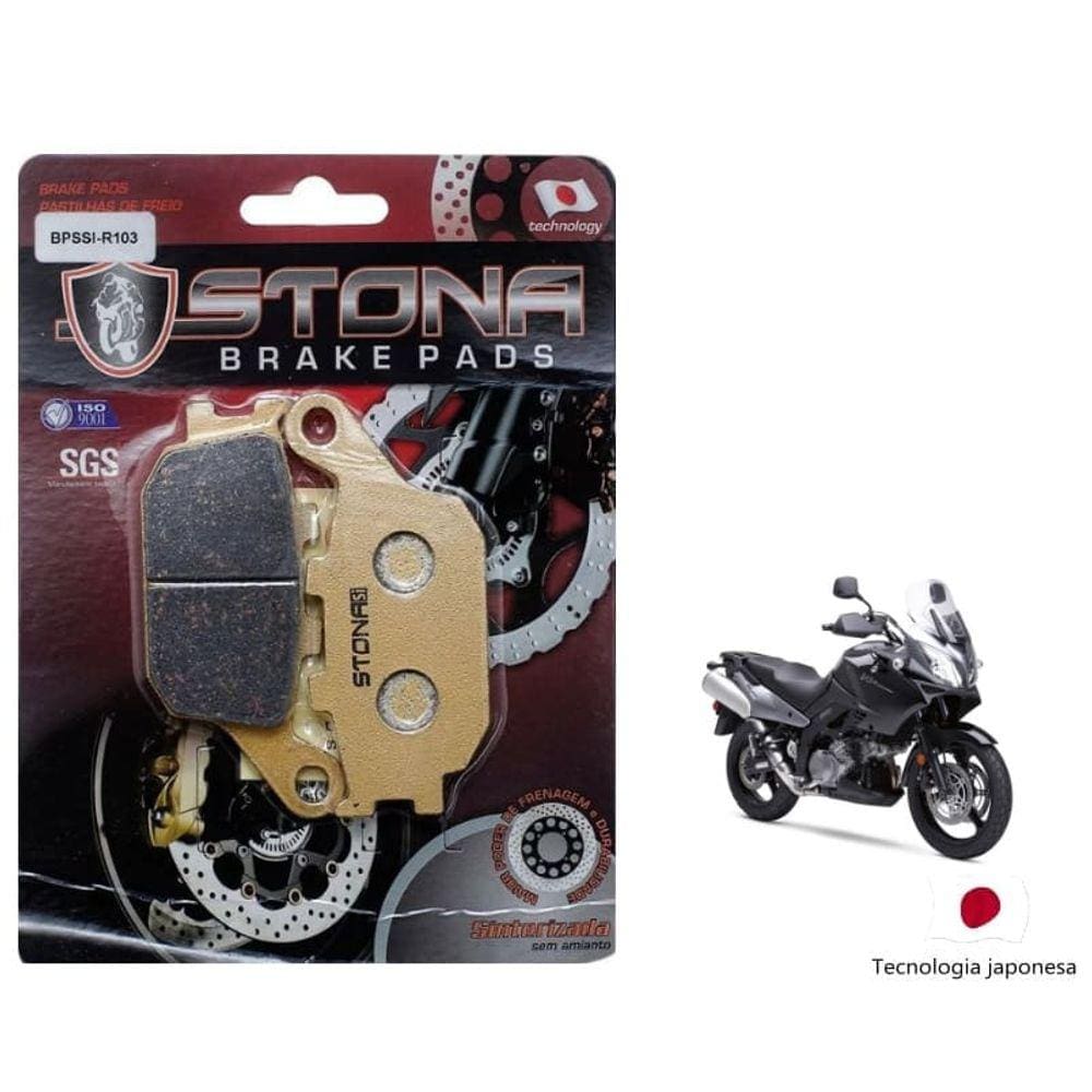 Pastilha freio traseira ST Sinter DL V Strom 1000 2010 2011