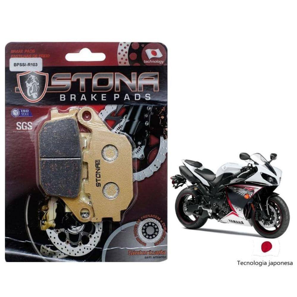 Pastilha freio traseira ST Sinterizada YZF R1 1000 02 Á 14