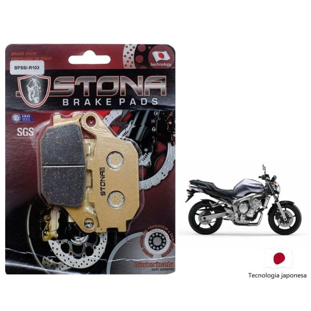 Pastilha freio traseira ST Sinterizada FZ6 Fazer 600 2007