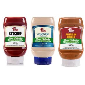Kit Ketchup + Maionese + American Burger - Mrs Taste