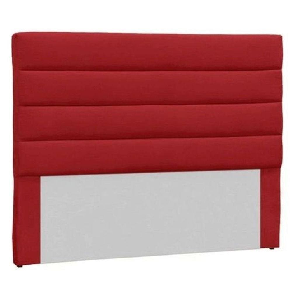 Cabeceira Queen Estofada Berlim Vermelho -m&f Decor