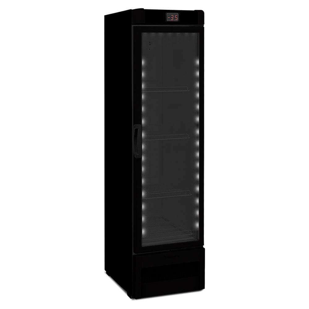 Cervejeira / Expositor Vertical Metalfrio ALL BLACK 287 Litros VN28RH 220V 220V