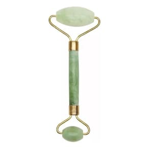 Rolo Massageador Facial Pedra Jade Anti Rugas Massoterapia