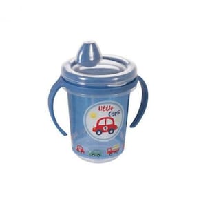 Caneca Plastica Antivazamento 330Ml Trio Carrinhos - 137719
