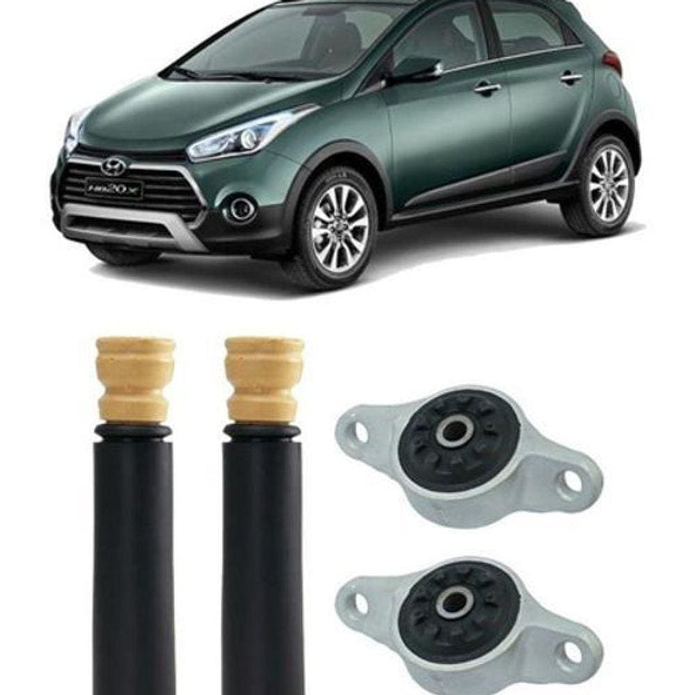 2 Kit Do Amortecedor Traseiro Hyundai Hb20X 2012 2013 2014