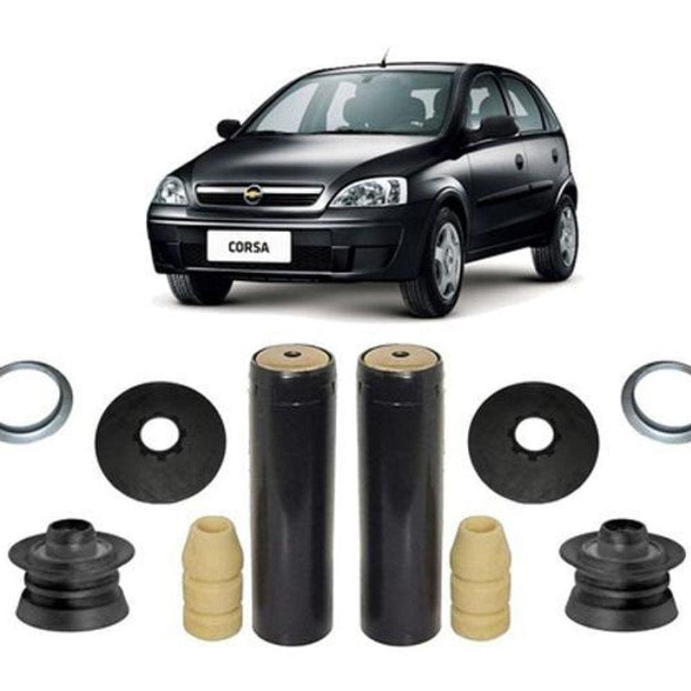 2 Coxim Batente Coifa Amortecedor Traseiro Corsa 2002 A 2013