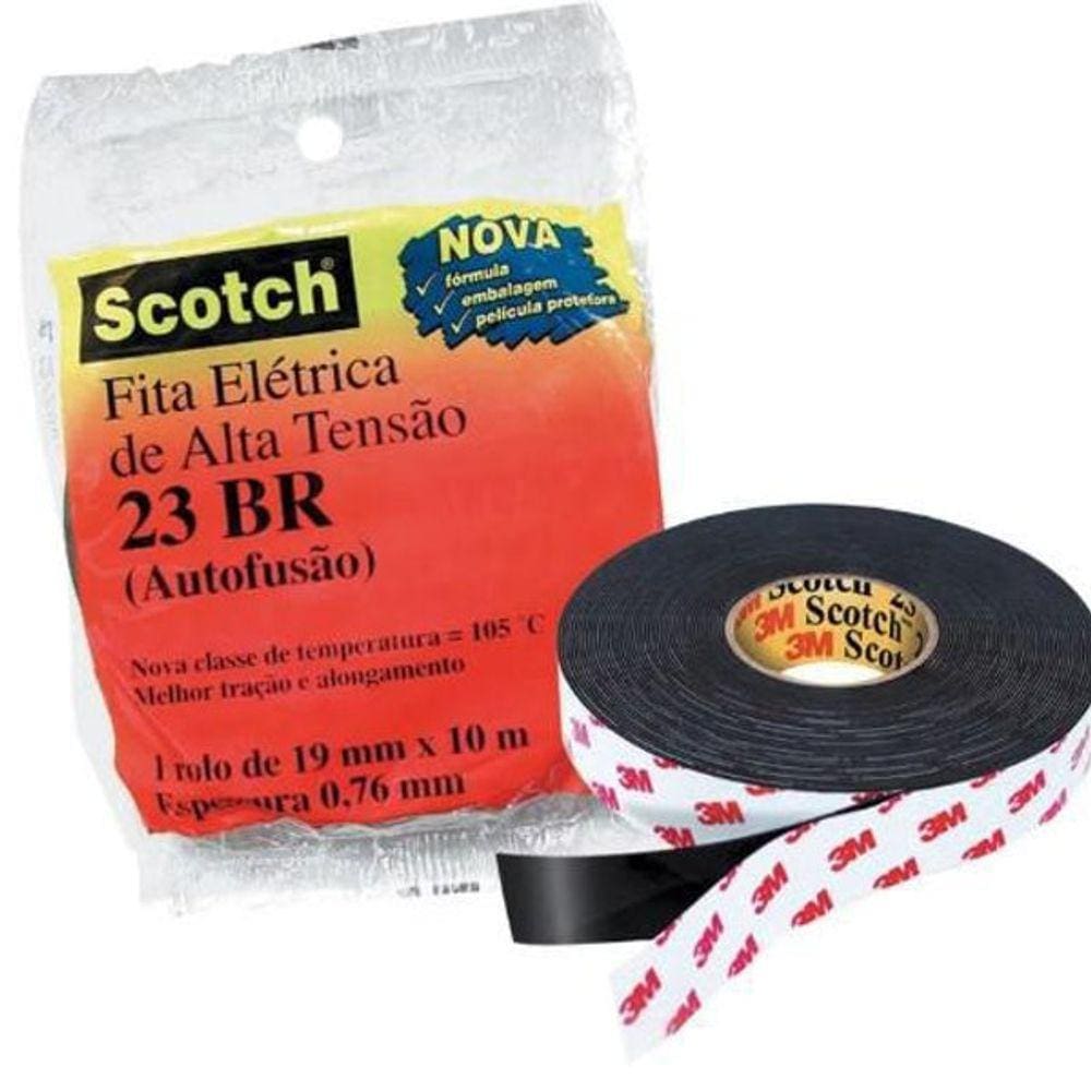 Fita Isolante Auto Fusao 19Mm X 10Mt - 3M