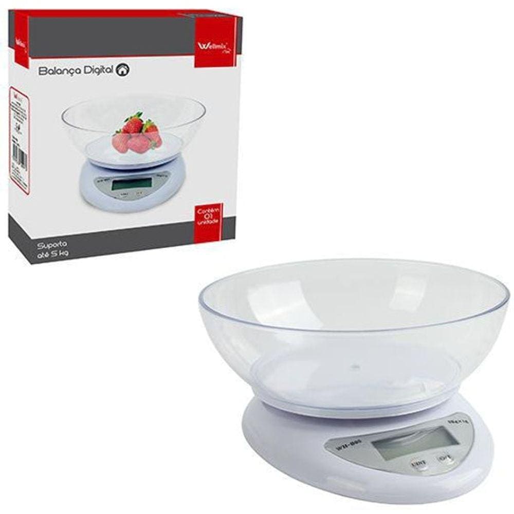 Balança Digital Para Cozinha 5Kg