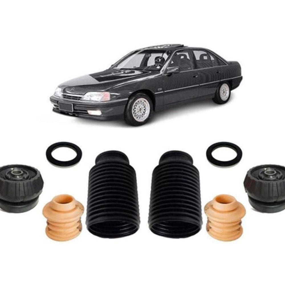 2 Kit Coxim Amortecedor Dianteiro Gm Omega 1996 1997 1998