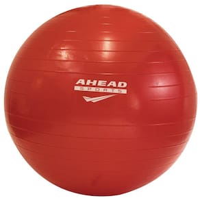 Bola De Pilates 55Cm Ahead Sports As1225A Vermelha