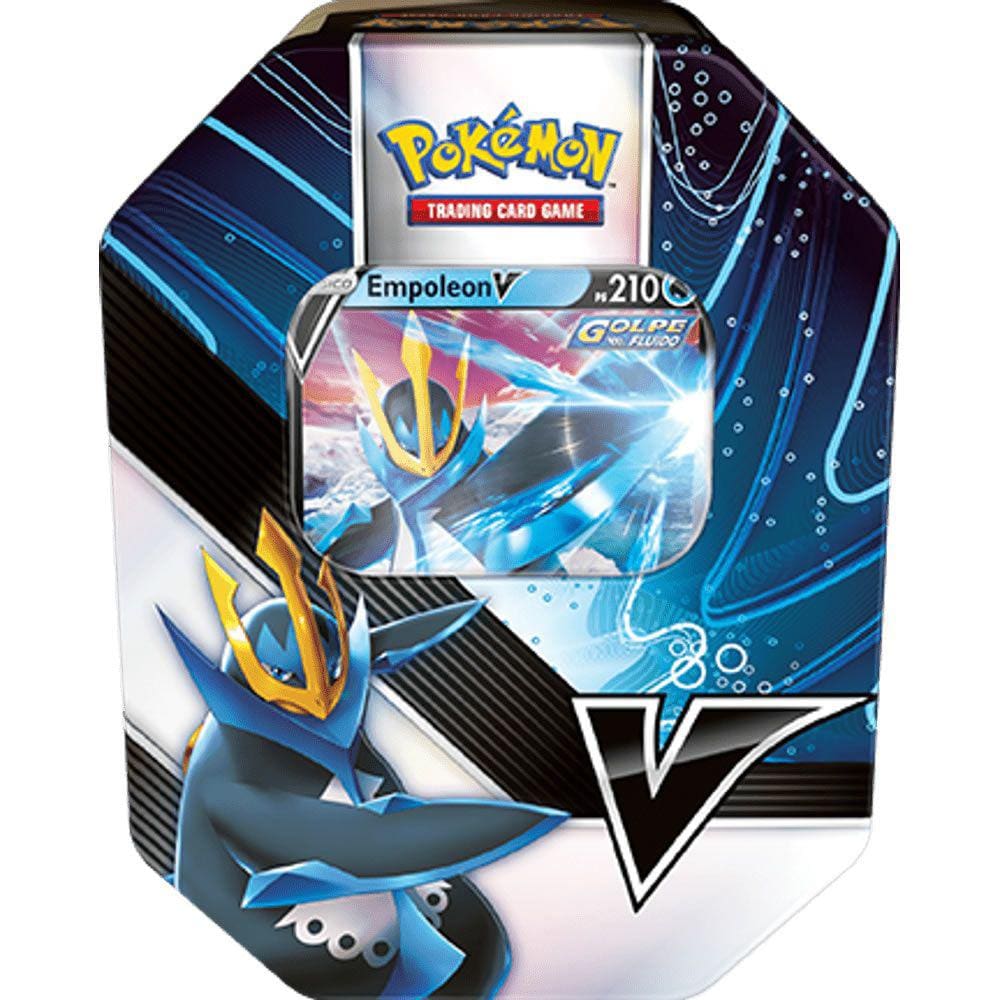 Cartas Pokémon Lata C/ 31 Unidades Realeza Absoluta - Copag