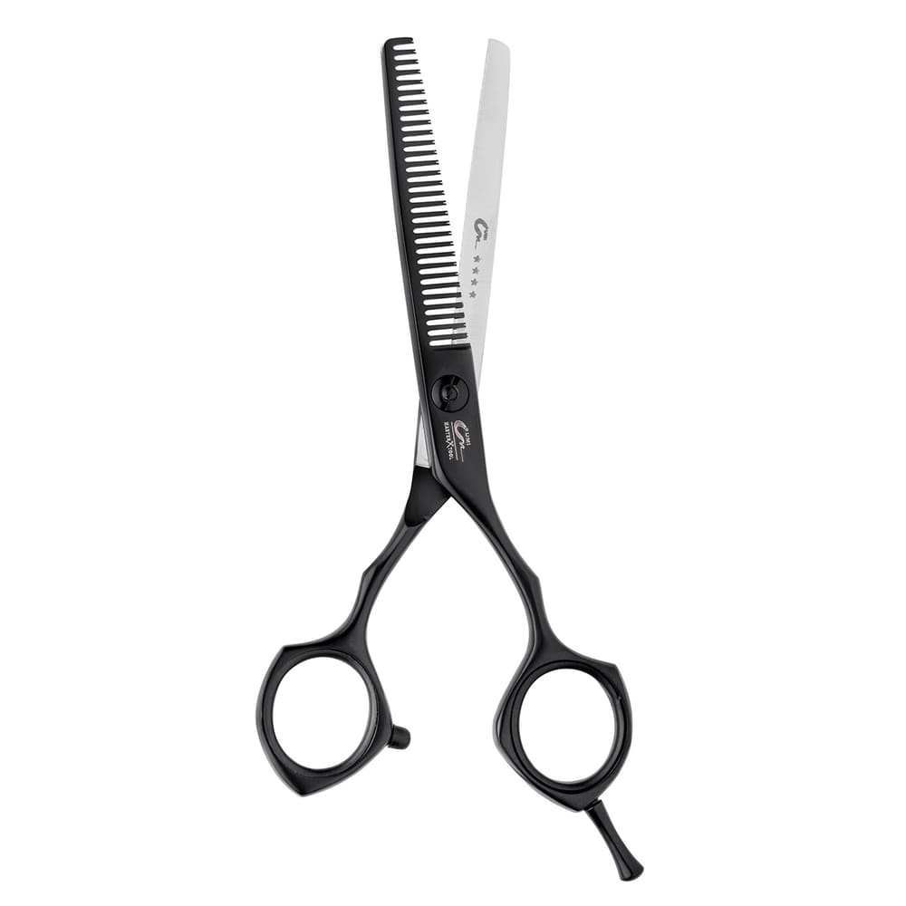 Tesoura Umi Desbaste Desfiadeira S02-630 Preta
