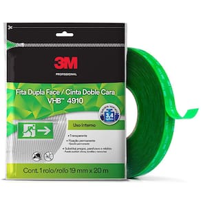 Fita Dupla Face 3M Vhb-4910 19Mm X 20Mt