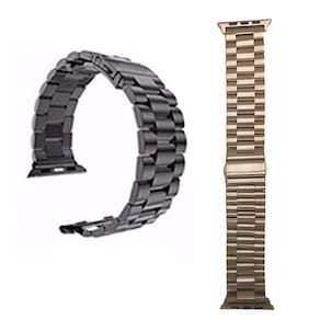 Pulseira Elo Aço Smartwatch Smartband Kit 2 Unidades Relogio Inteligente Acessorio