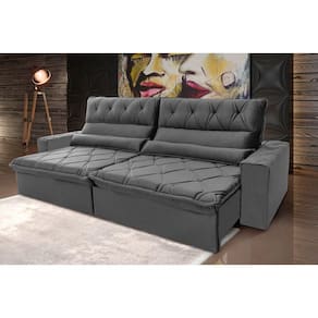 Colchão Casal Espuma D20 Charlotte 138x188x12 Preto