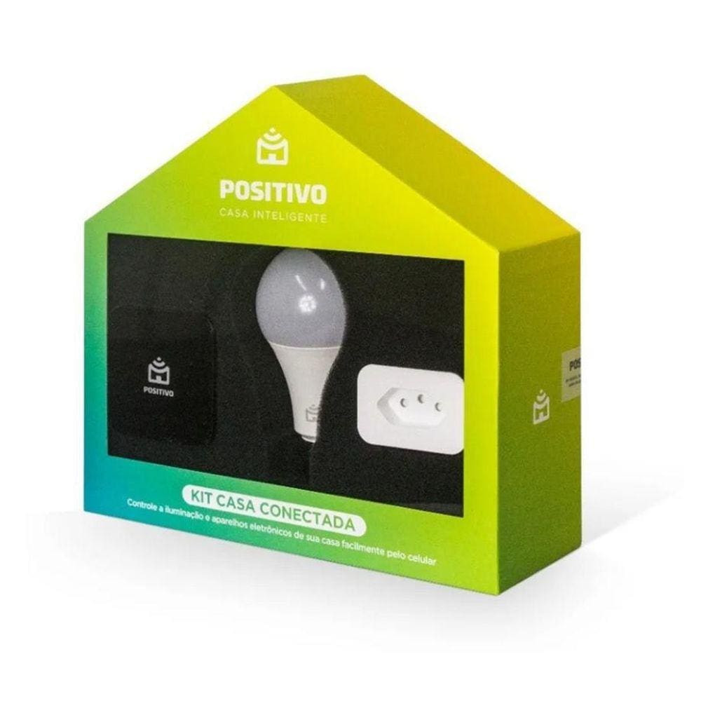 Kit Casa Conectada Positivo Casa Inteligente Alexa