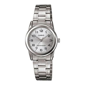Relógio Feminino Casio Ltp-V001D Prata Analógico