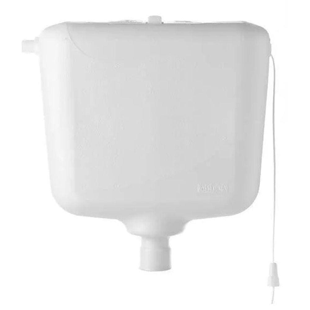 Caixa De Descarga Controlada Astra Branca 9 Litros 95003