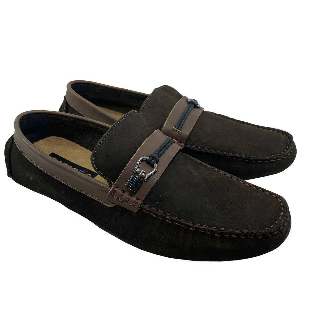 Mocassim couro wakalbout george nobuck masculino walkabout | Ponto