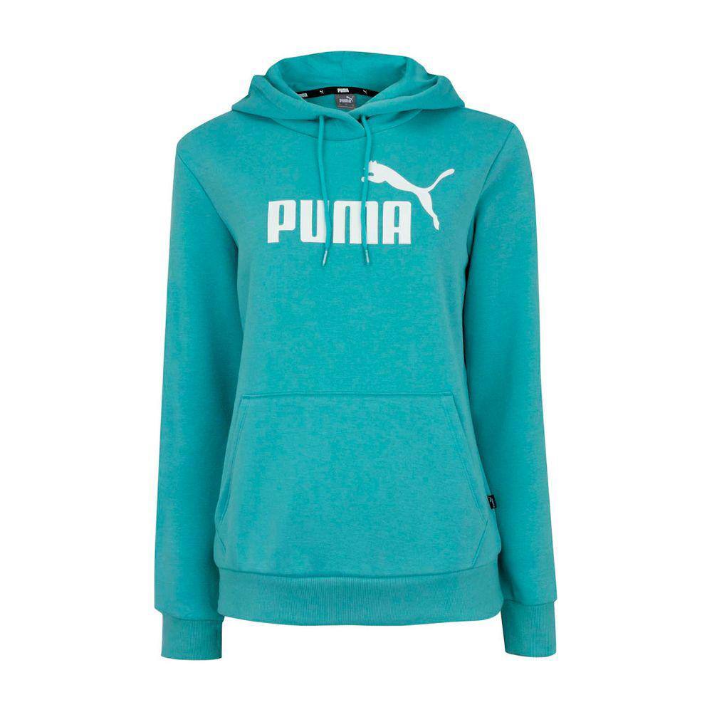 puma essential fleece moletom com capuz