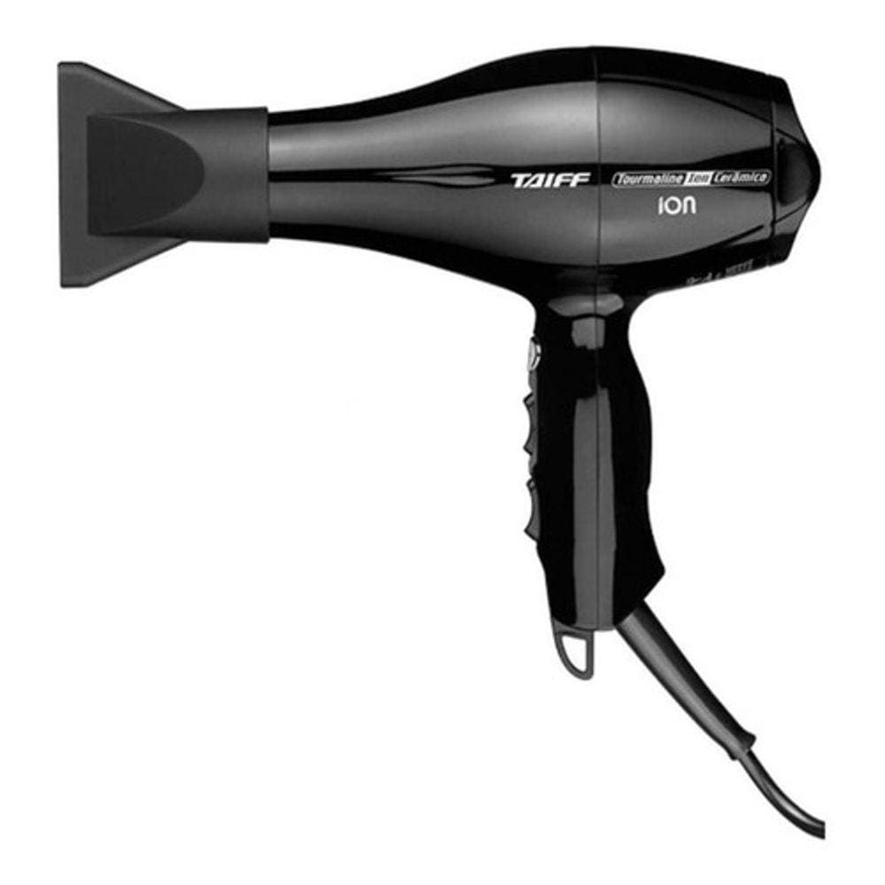 Secador Taiff Elegance Tourmaline Íon Cerâmica Preto 127v