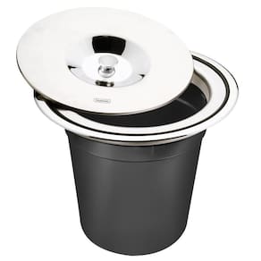 Lixeira De Embutir 5 Litros Inox 304 - Tramontina 94518005