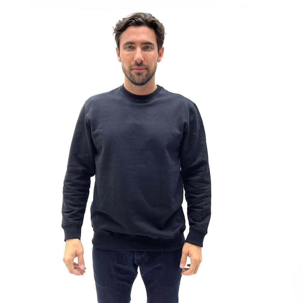 Blusa Hering Básica Em Moletom Fechada Preto Masculina
