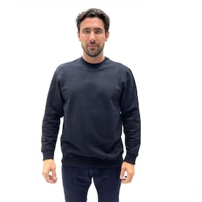 Blusa Hering Básica Em Moletom Fechada Preto Masculina