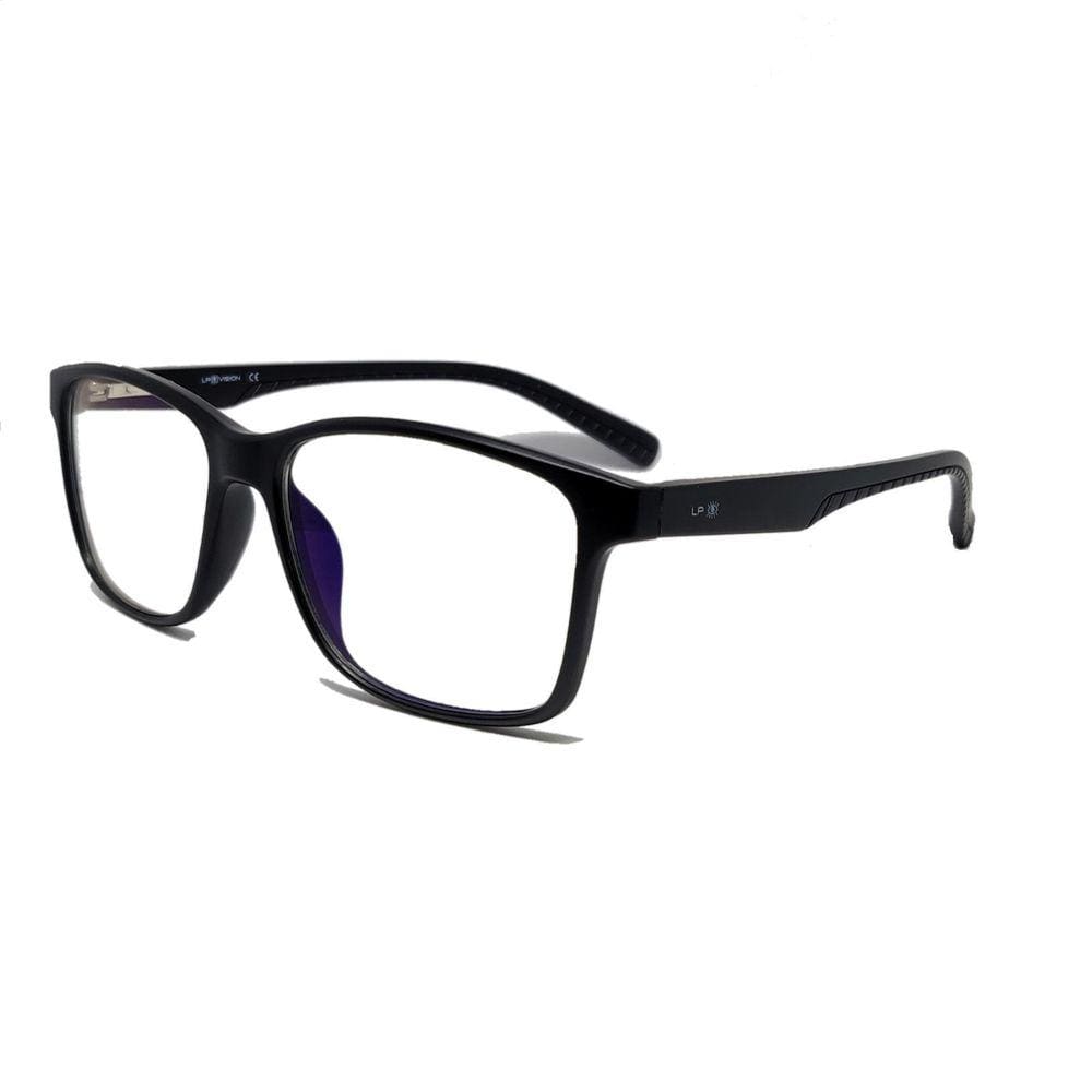 Óculos Para Gamer Com Filtro De Luz Azul Lp Vision - Preto