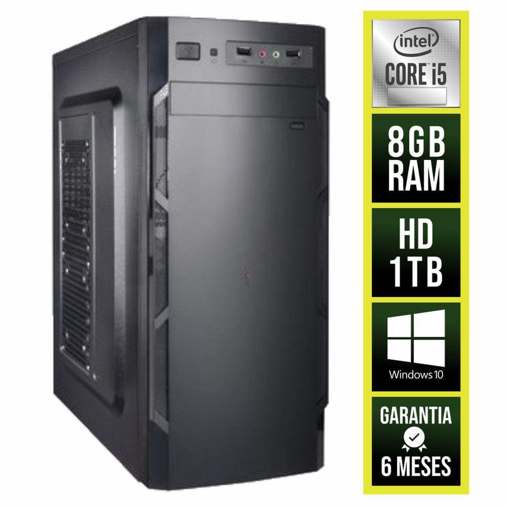 Pc Gamer Completo Intel I5 8gb Hd 1tb Placa De