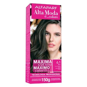 Tintura Alta Moda  6.1 Louro Escuro Cinza