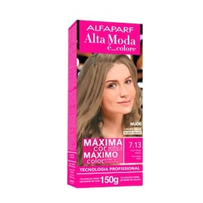 Tintura Alta Moda 7.13 Louro Bege Medio 150G
