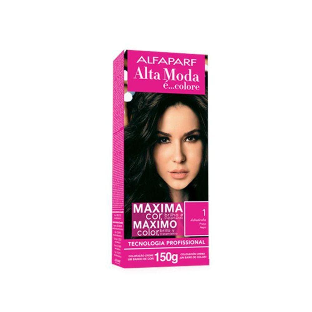 Tintura Alta Moda  1.0 Preto 150G