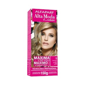 Tintura Alta Moda Kit Color 9.0 Louro Clarissimo 150G