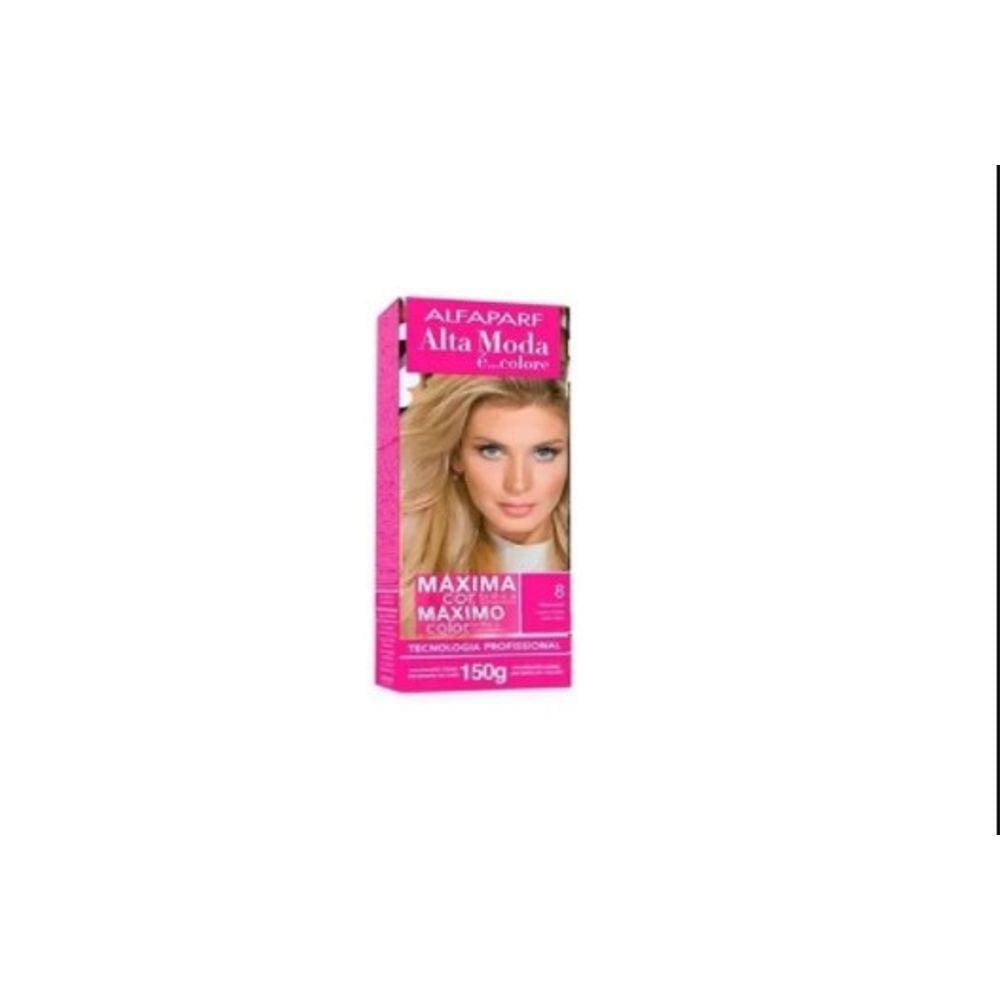Tintura Alta Moda 8.0 Louro Claro 150G