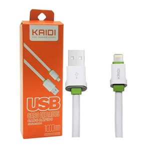 Kit 2 Cabos Celular Compatível Aparelhos IOS Kaidi 1 Metro