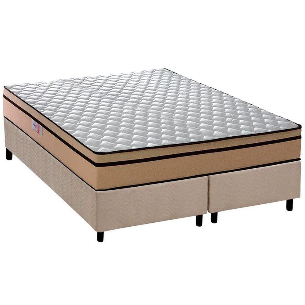 Colchão Plumatex Espuma D45 Selectus+Cama Box Queen 158