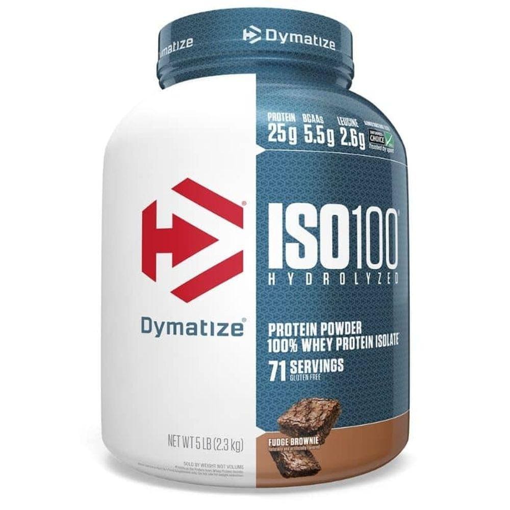 Iso 100 Whey Protein Isolado Hydrolyzed 2,3Kg (5Lbs) - Dymatize