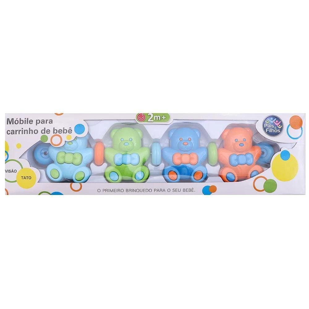 Móbile Para Carrinho De Bebê Pais E Filhos