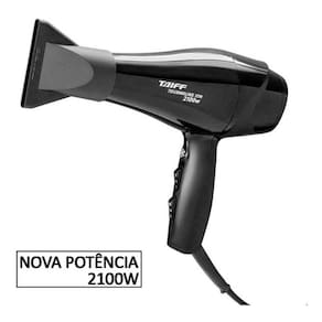 Secador Taiff Tourmaline Íon Cerâmica Preto 2100w - 220v