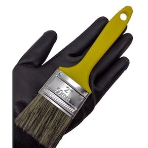 Pincel Trincha Gris Amarela 2 50Mm Para Pintura Compel