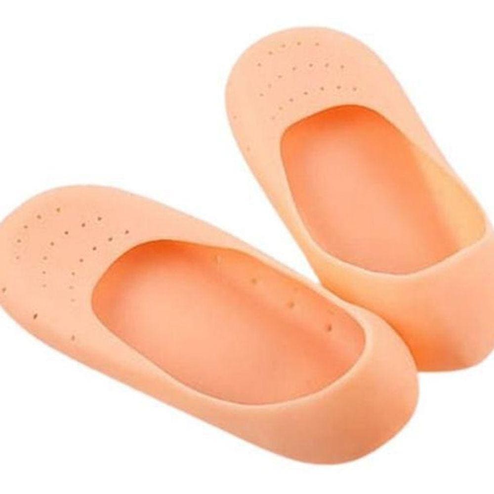 Meias Silicone Gel Hidratante Protetora Para Os Pés