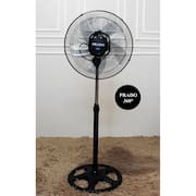 Ventilador Pedestal 40 Cm GIRA 360 GRAUS Prado Hélice Com 5 Pás