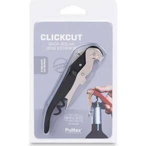 Abridor De Garrafas / Saca-Rolhas Pulltex Clickcut Preto